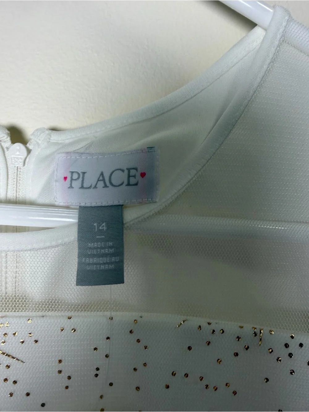 The Childrens Place sleeveless white